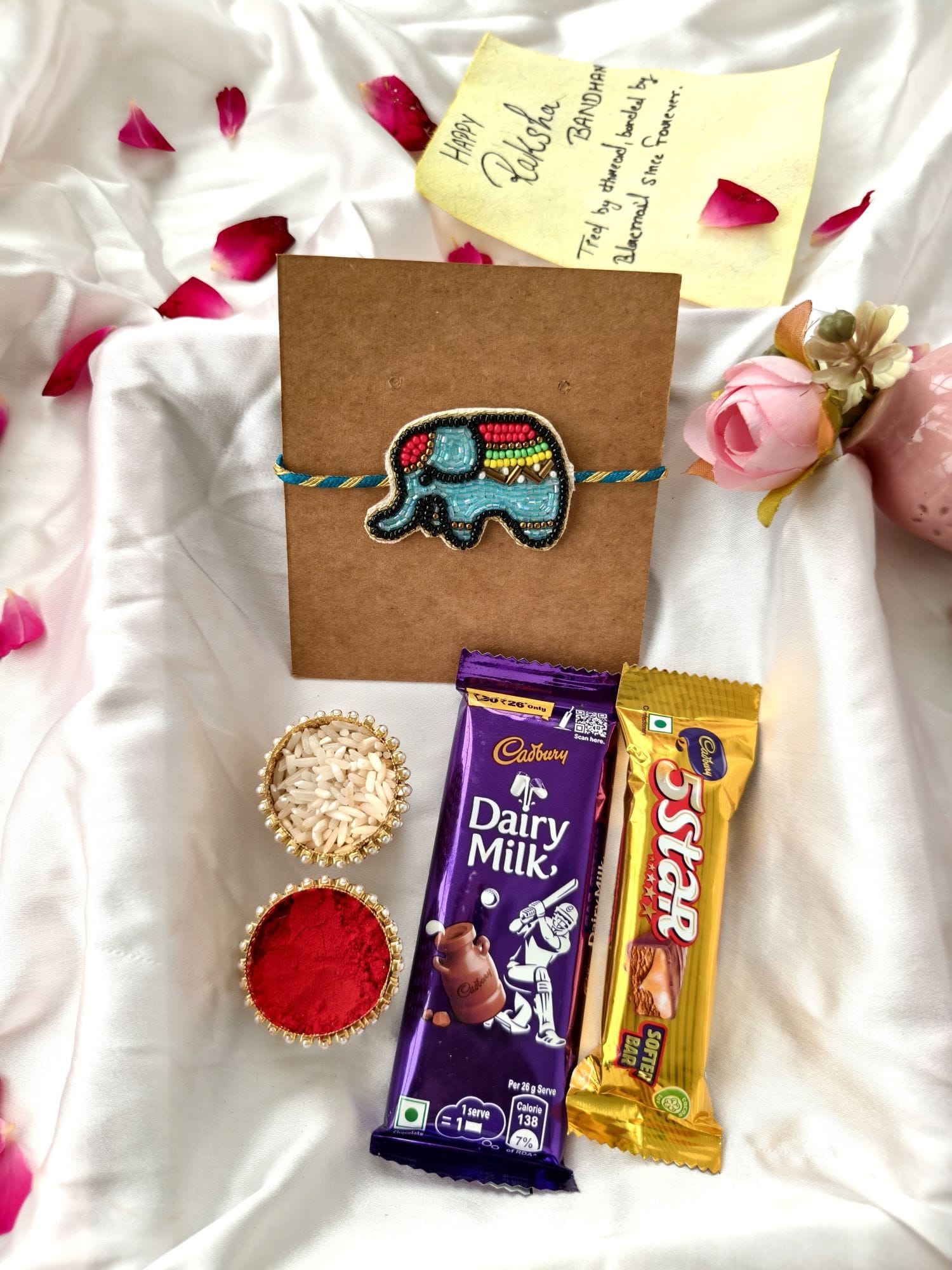 Blue Elephant Kids Rakhi Hamper with Chocolates 2026