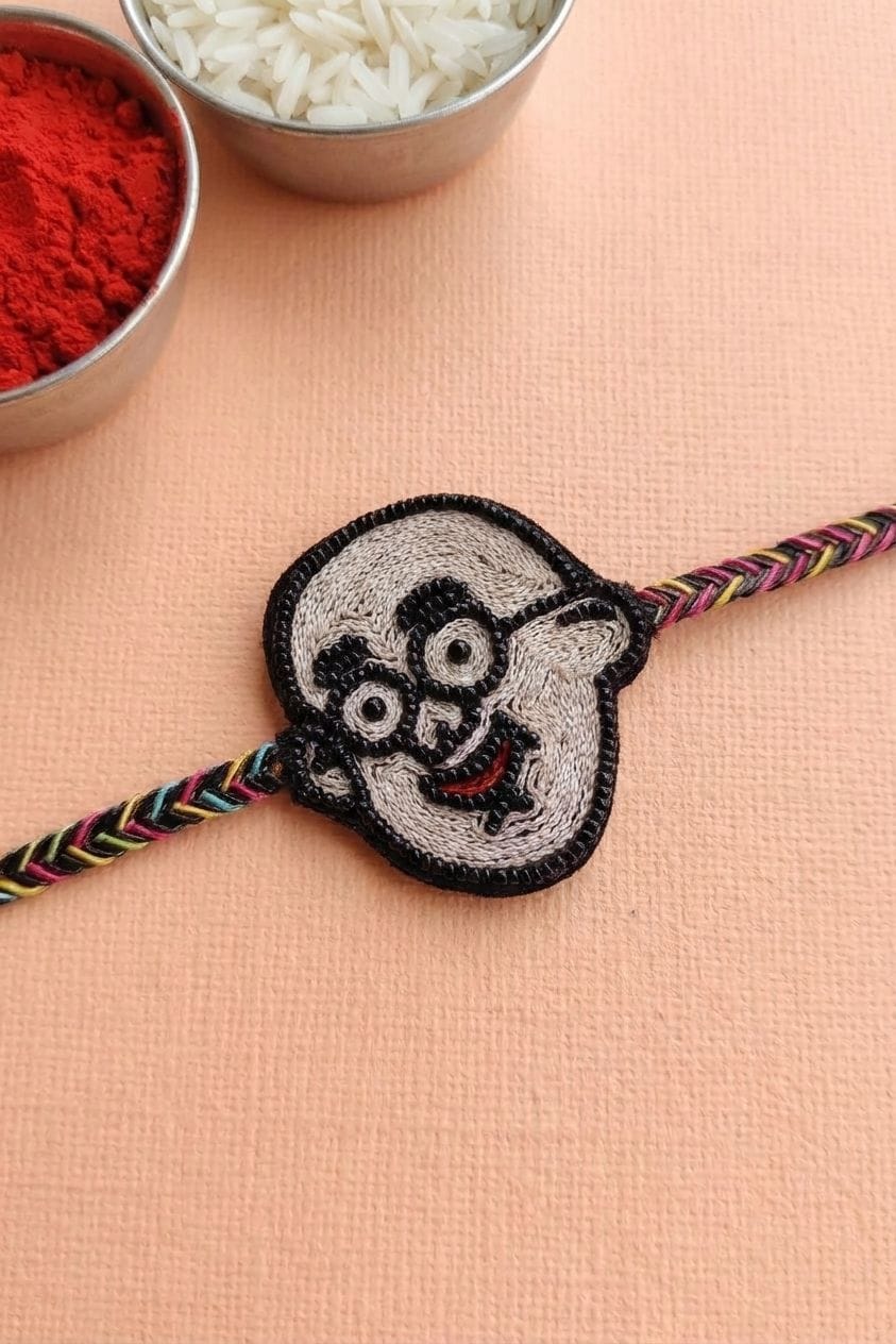 Handmade Multi-Color Beaded Kids Rakhi 2026 - Cherish Bonds Forever