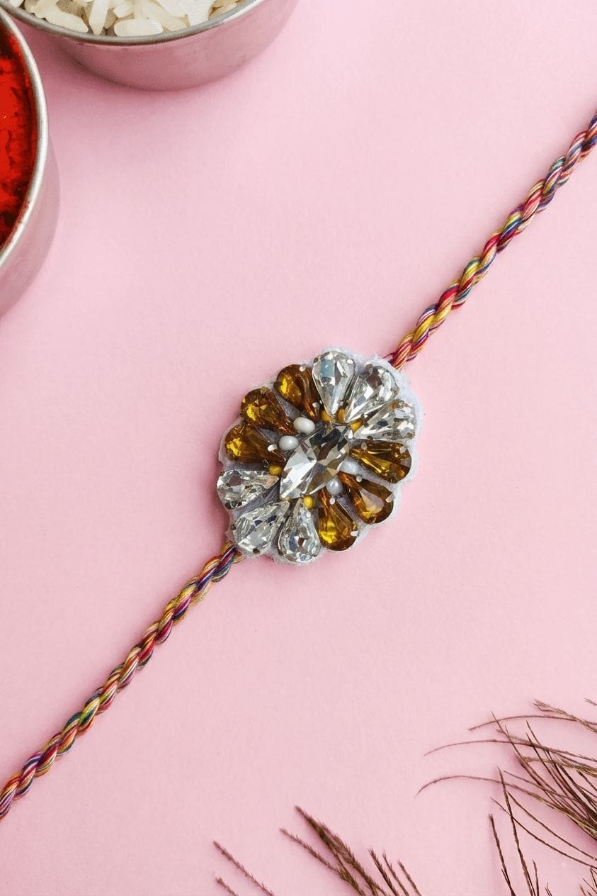 Handmade Rakhi 2026 - The Best Designer Rakhi for Brothers in Red and White