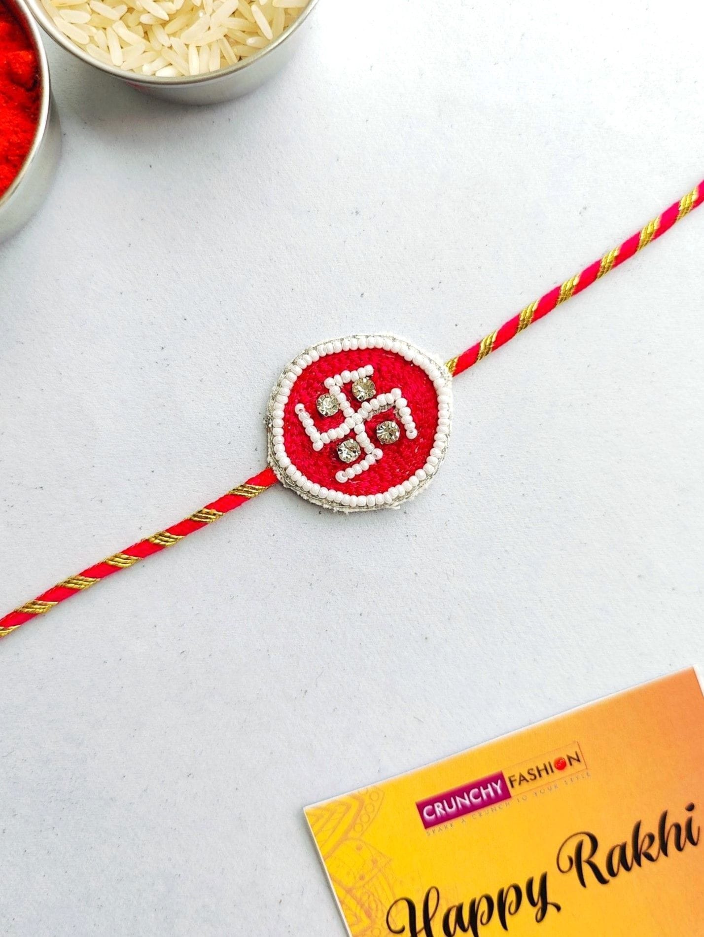 Handcrafted Pink 2026 Rakhi: The Ultimate Brother's Charm