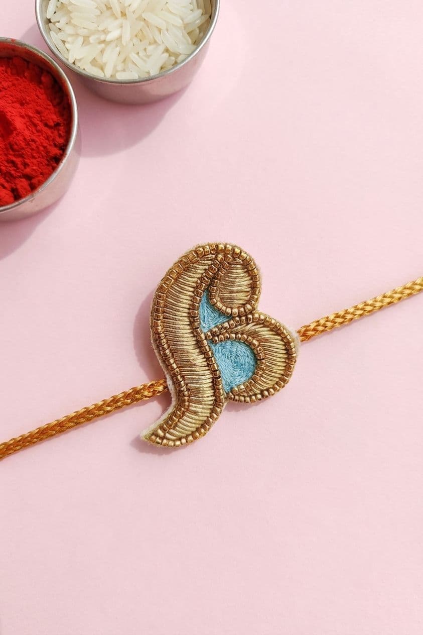 Handcrafted Rakhi 2026 - The Golden Bond of Love & Blessings