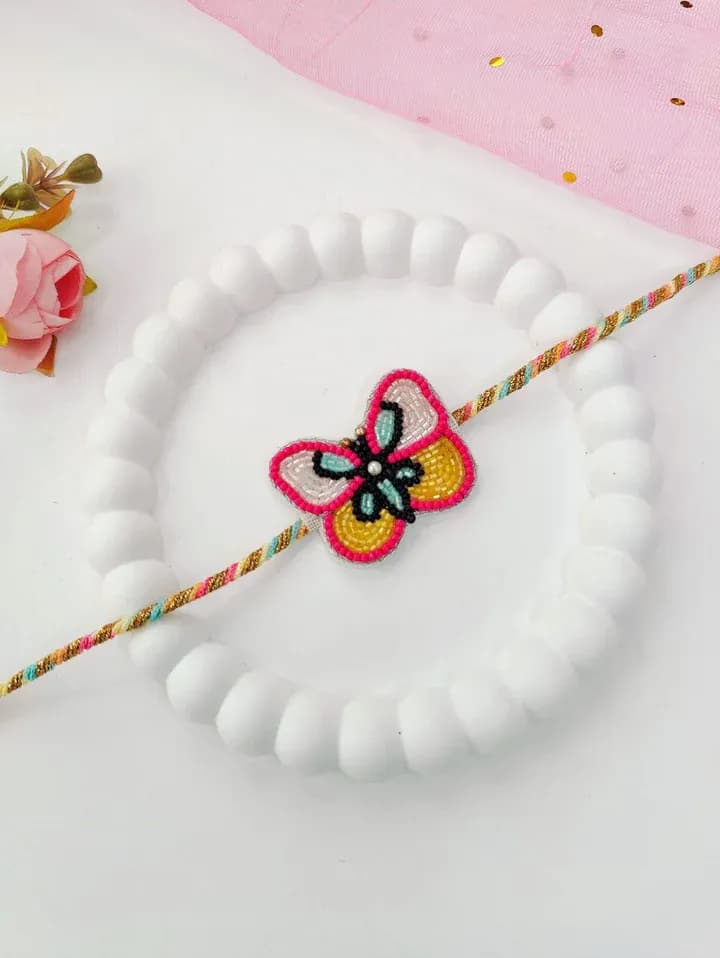 Cute Butterfly Kids Rakhi
