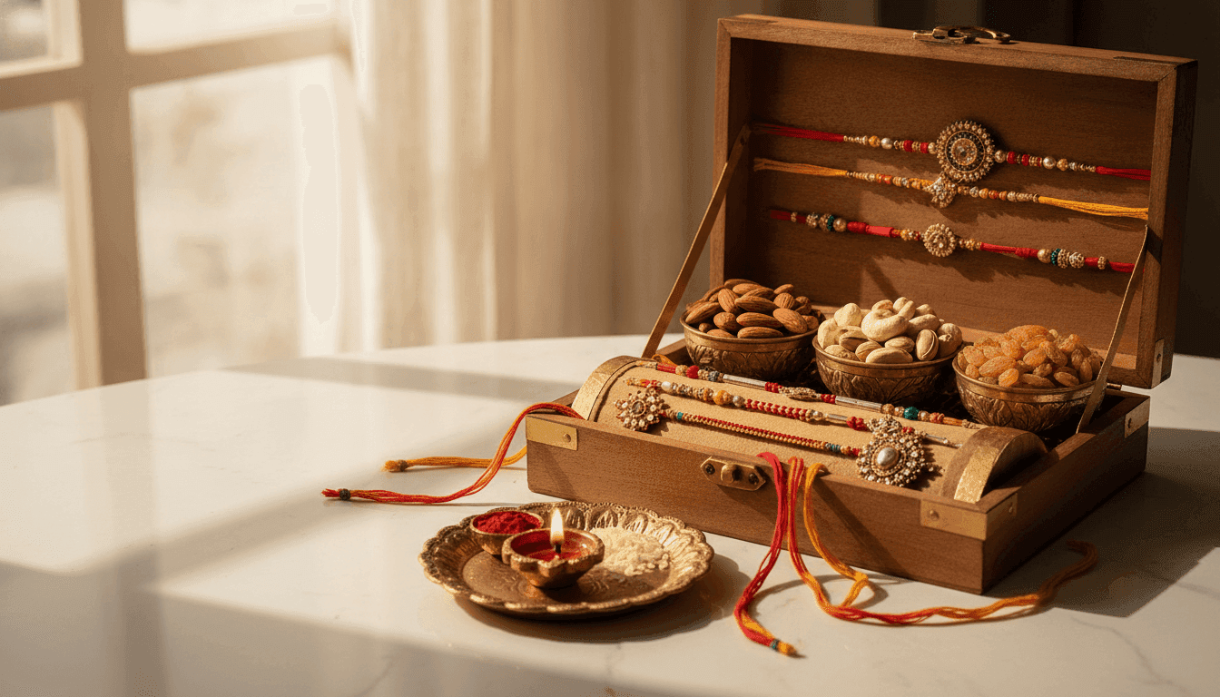 Rakhi with Dry Fruits: Premium Gift Combos to Delight Your Brother in 2026