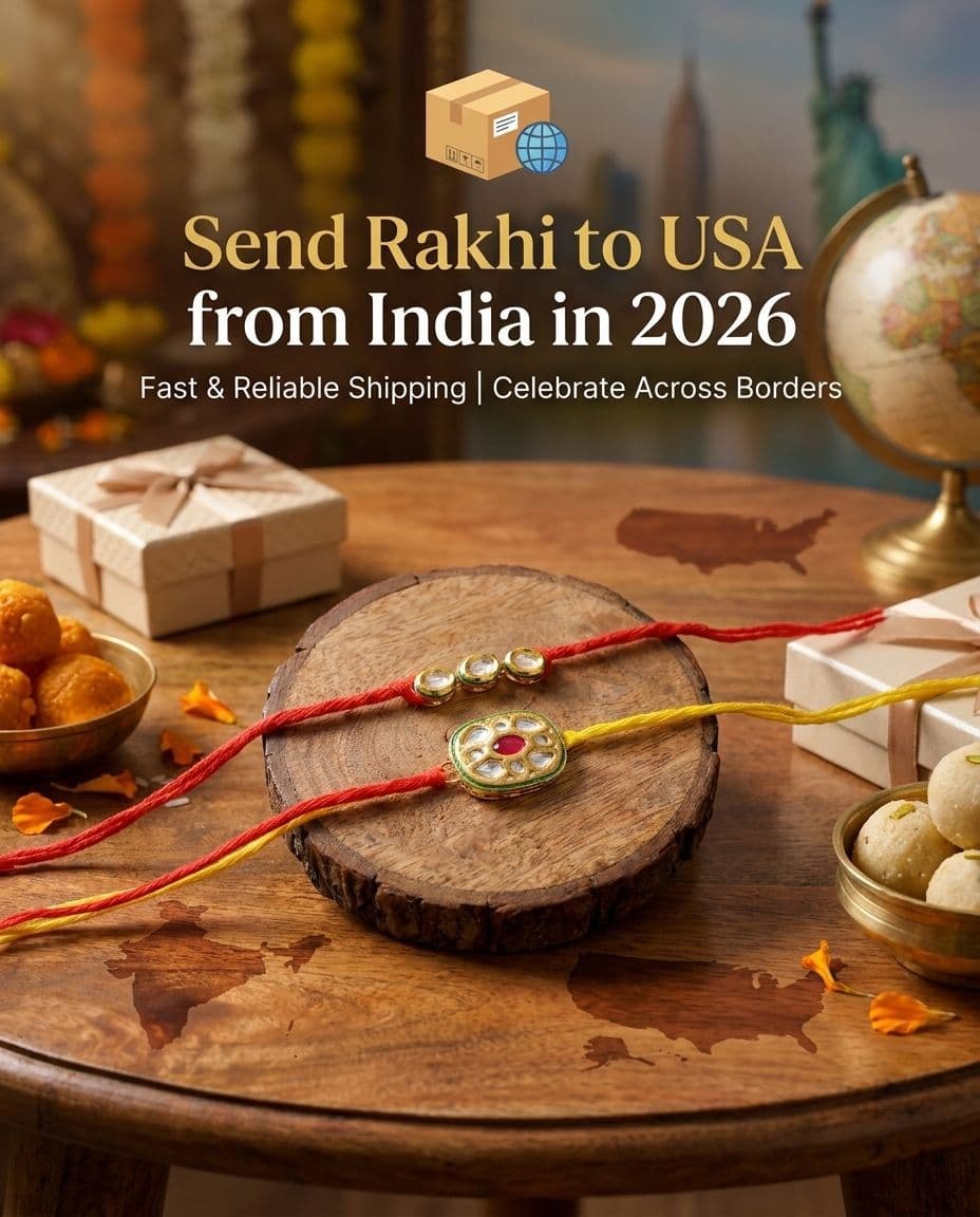 How to Send Rakhi to USA from India in 2026 тАУ Fast Delivery Guide.
