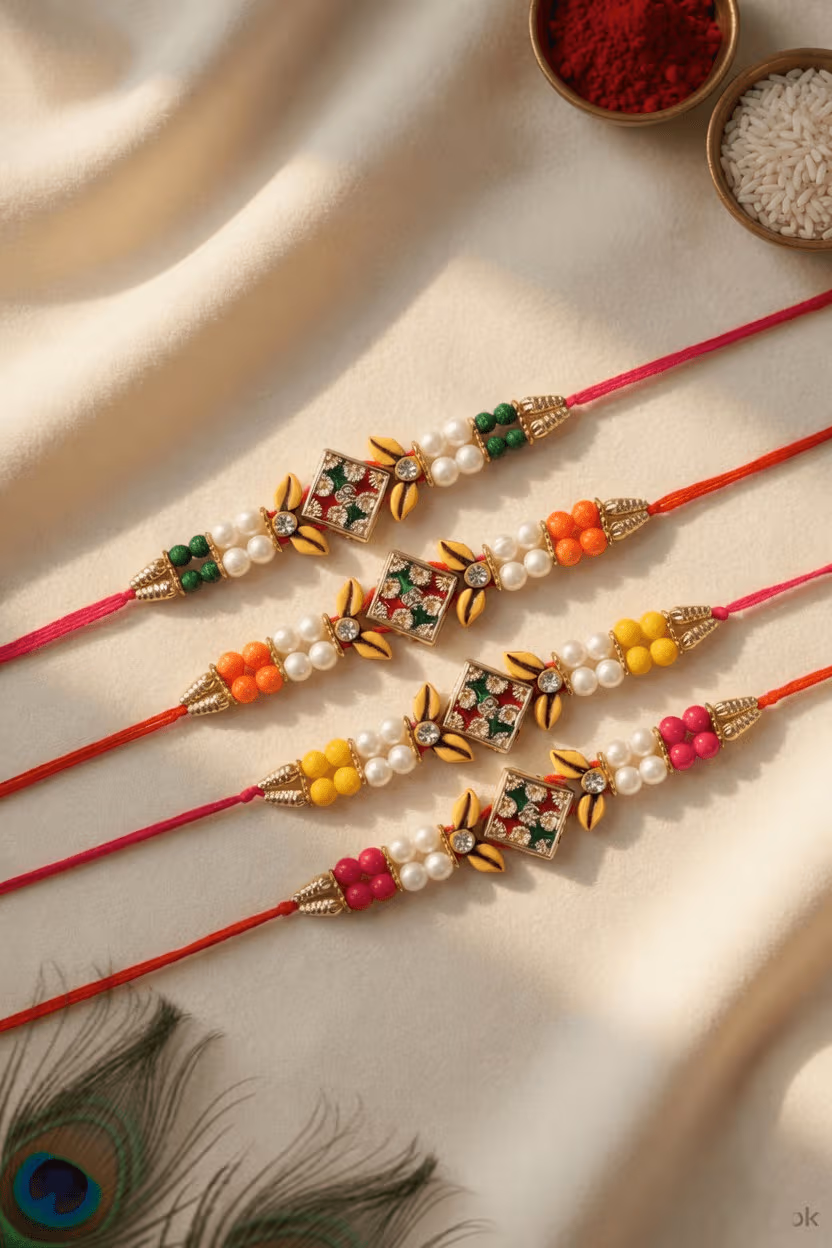 Set of 4 Rakhi